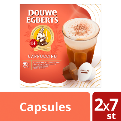 Douwe Egberts Koffie capsules cappuccino