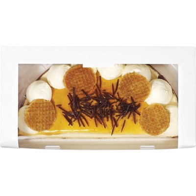 Huismerk stroopwafelvlaai