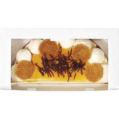 Huismerk stroopwafelvlaai