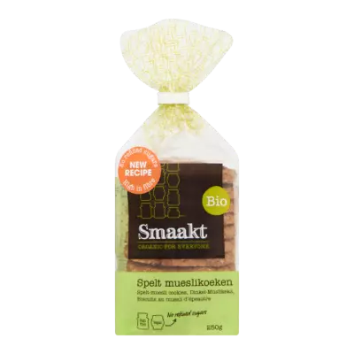 Smaakt Bio Spelt Mueslikoeken