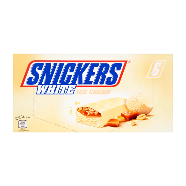Snickers White Ice Cream