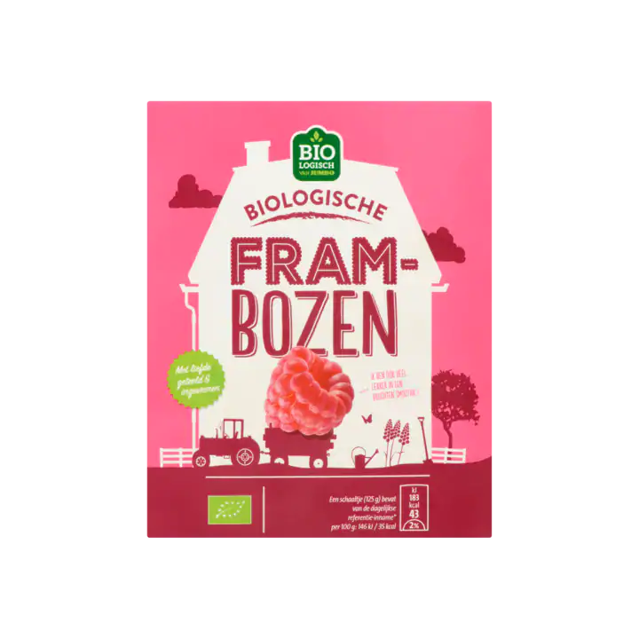 Huismerk Biologische Frambozen