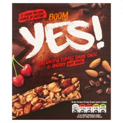 Yes Notenreep koffie & pure chocolade 3pack