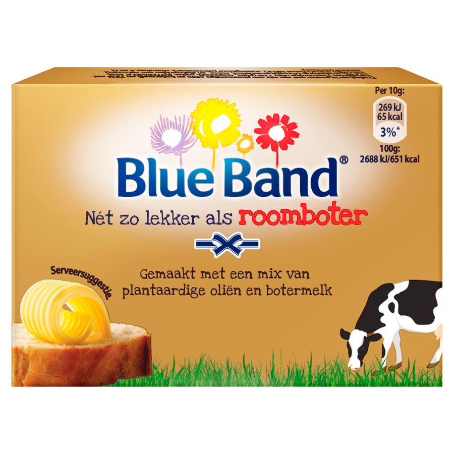 Blue Band Net zo lekker als roomboter ongezouten