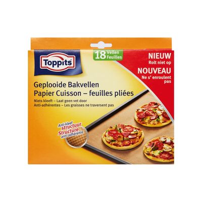 Toppits Geplooide Bakvellen