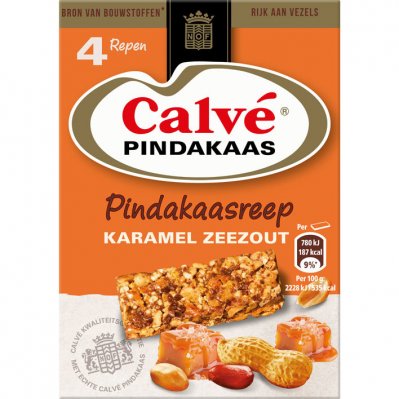 Calvé Pindakaasreep karamel