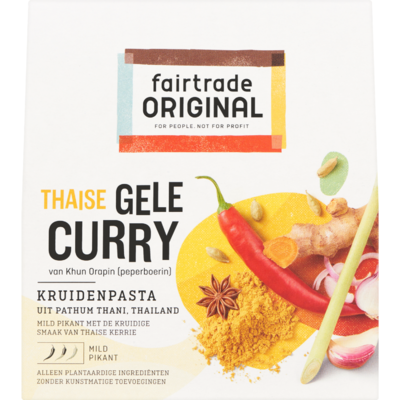 Fair Trade Original Kruidenpasta gele curry
