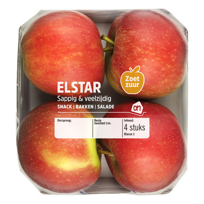 Huismerk Elstar op schaal