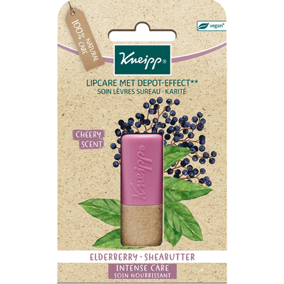 Kneipp Lipcare elderberry sheabutter blister