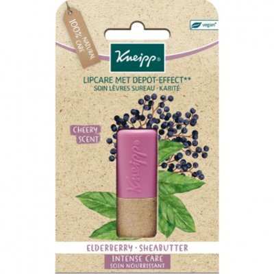 Kneipp Lipcare elderberry sheabutter blister