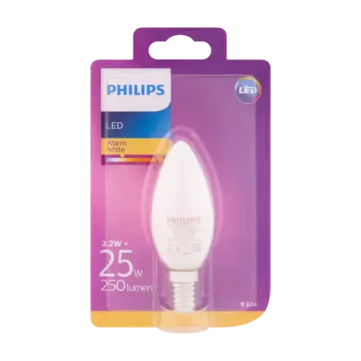 Philips LED Warm White 2.2W E