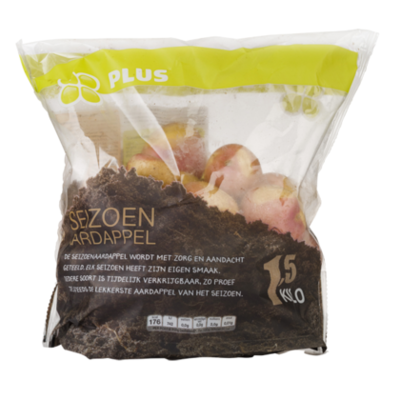 Huismerk Aardappel van het seizoen