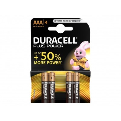 Duracell Plus power aaa