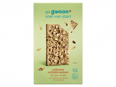 Huismerk Ontbijtcrackers volkoren