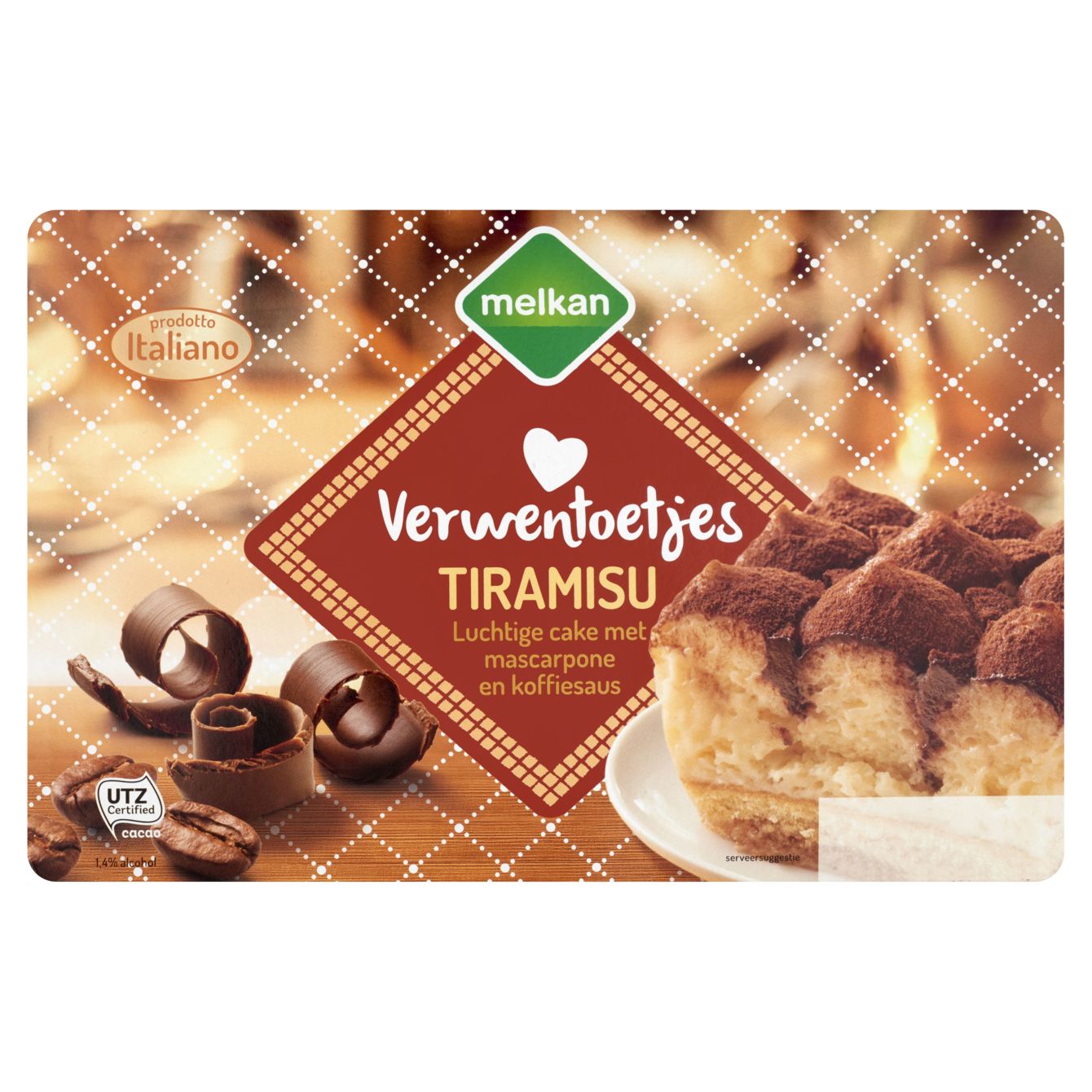 Melkan Verwentoetjes Tiramisu