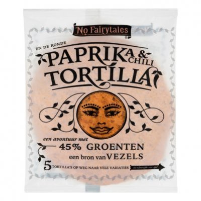 No Fairytales Paprika chili tortilla