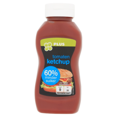Huismerk Tomaten ketchup 60% minder suiker