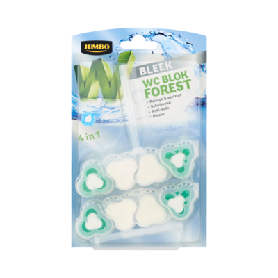 Huismerk Bleek WC Blok Forest