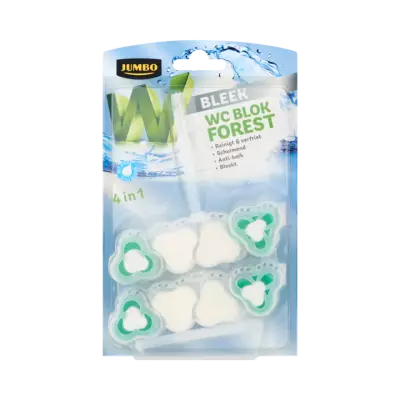 Huismerk Bleek WC Blok Forest