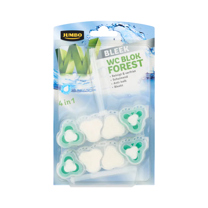 Huismerk Bleek WC Blok Forest