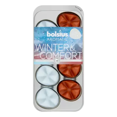 Bolsius Aromatic Wax Melts Winter & Comfort Mix Pack