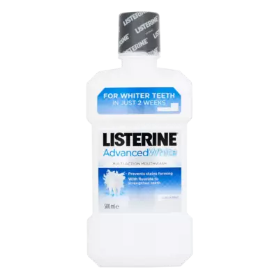 Listerine Advanced White Multi-Action Mouthwash Clean Mint