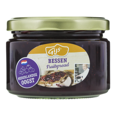 GIJS Fruitspread blauwe bes-rode bes
