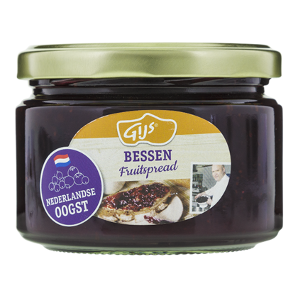 GIJS Fruitspread blauwe bes-rode bes