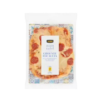 Huismerk Groente Focaccia