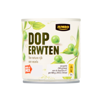 Huismerk Doperwten