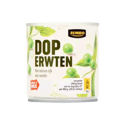 Huismerk Doperwten