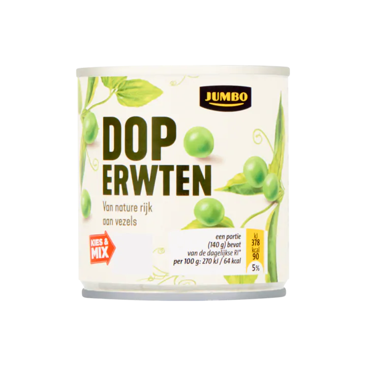 Huismerk Doperwten