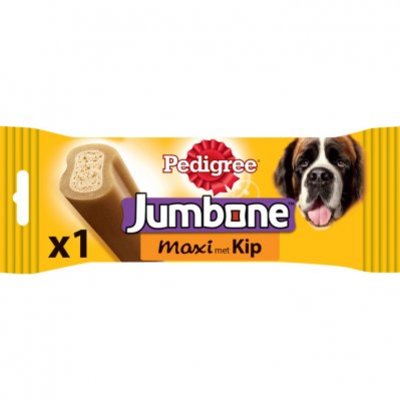 Pedigree Hondensnack jumbone maxi kip & rijst