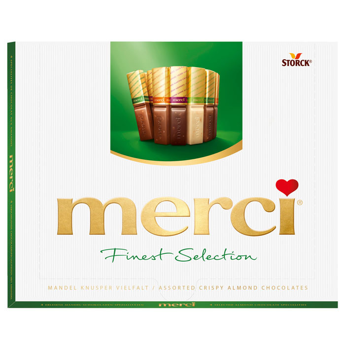 Merci Finest selection amandel