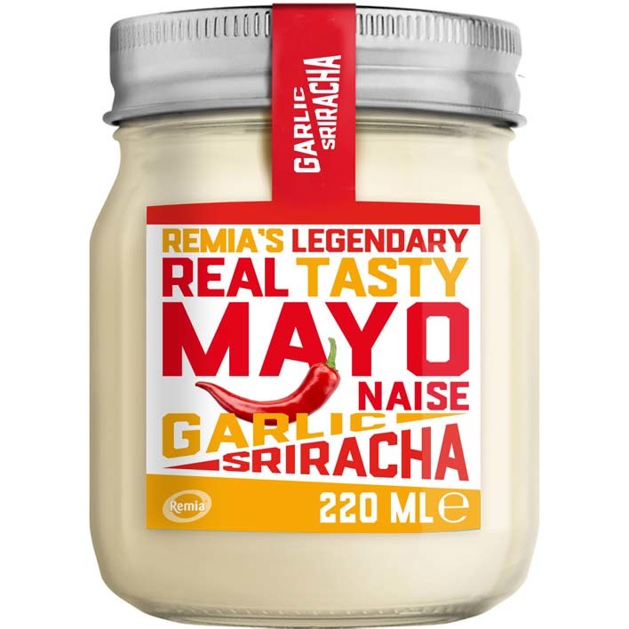 Remia Legendary mayonaise garlic sriracha