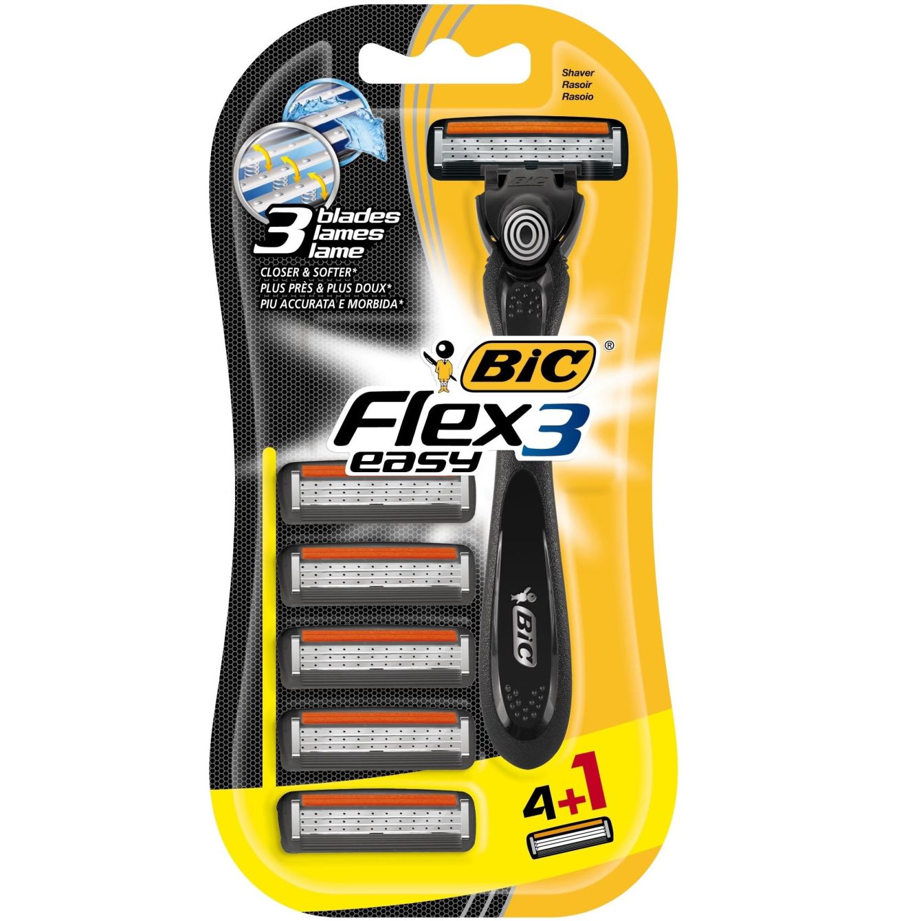 Bic Flex & Easy 4+1 Gratis