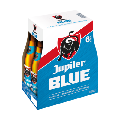 Jupiler Blue Pils Bier Flessen