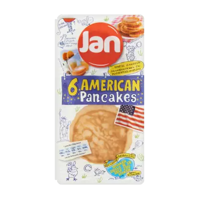 Jan American Pancakes 6 Stuks