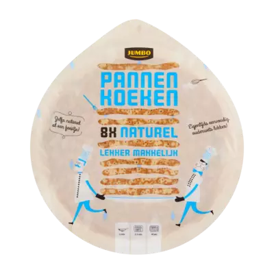 Huismerk Pannenkoeken Naturel 8 Stuks