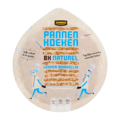 Huismerk Pannenkoeken Naturel 8 Stuks