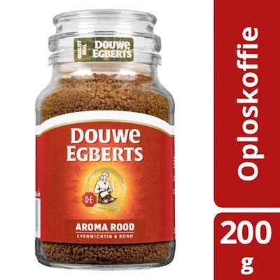 Douwe Egberts aroma rood oploskoffie 200 gram
