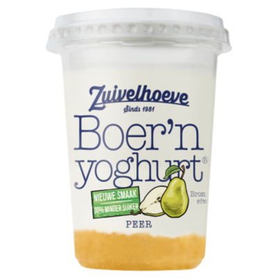 Zuivelhoeve Boer'n yoghurt peer
