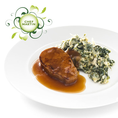 Chef Martin Stamppot andijvie met hamlapje in jus