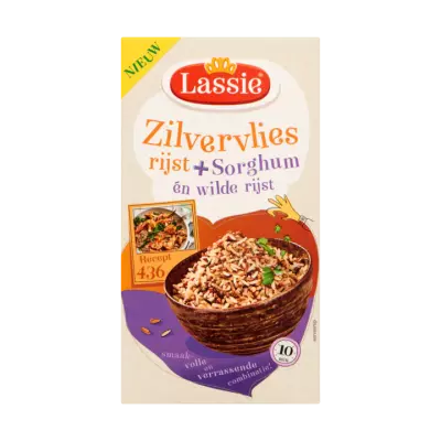 Lassie Zilvervlies Rijst + Sorghum én Wilde Rijst