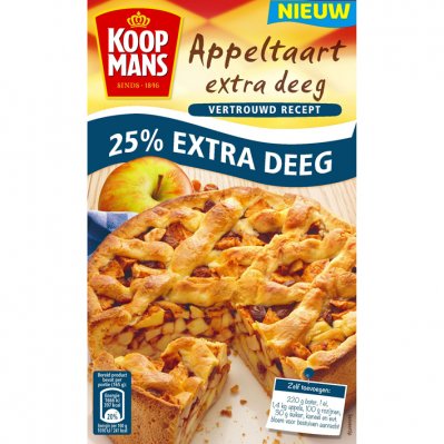 Koopmans Appeltaart extra deeg
