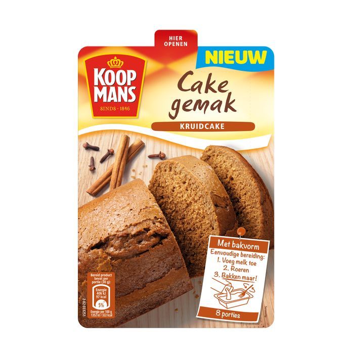 Koopmans Cake gemak kruidcake