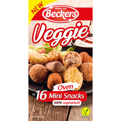Beckers Vegetarische oven mini snacks