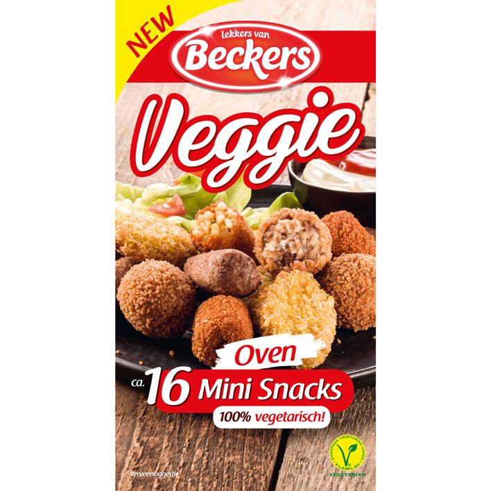 Beckers Vegetarische oven mini snacks