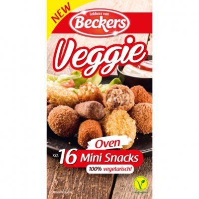 Beckers Vegetarische oven mini snacks