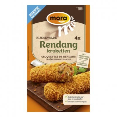 Mora Rendangkroket rijkgevuld
